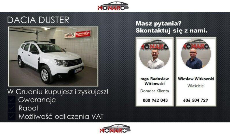 Dacia Duster 1.5 dCi • Nowy model • Salon Polska • Serwis ASO • Gwarancja full
