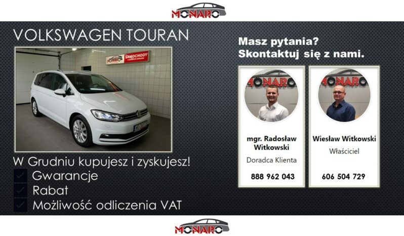 Volkswagen Touran HIGHLINE 1.8 TSI DSG • Salon Polska • Serwis ASO VW • Gwarancja full