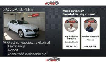 Škoda Superb Style + Canton • Lakier Perła • Salon Polska • Serwis ASO • Gwarancja full