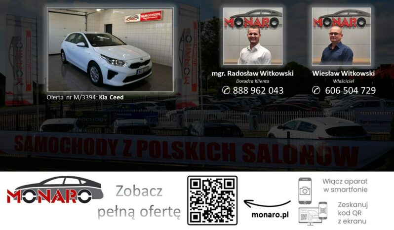 Kia Cee’d III Nowy model • 1.4 DOHC 16V • SALON POLSKA 2018 • Serwis • Gwarancja full