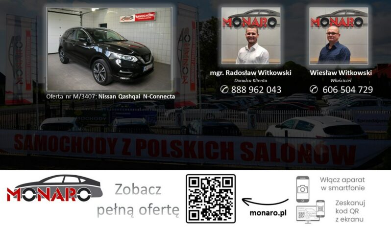 Nissan Qashqai Nowy model 1.6 DiG-T N-Connecta • SALON POLSKA • Serwis • Gwarancja! full
