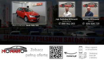 Škoda Fabia VAN • Ambition TSI • SALON POLSKA 2019 • Serwis ASO • Gwarancja! full