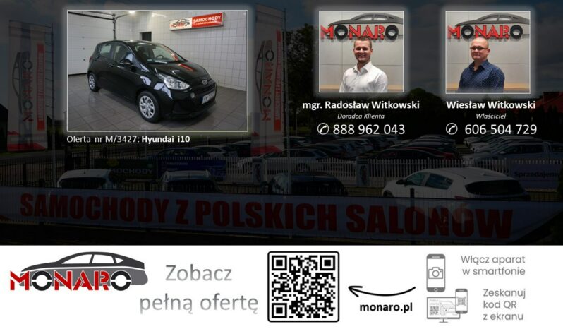 Hyundai i10 1.0 Access • SALON POLSKA 2019 • Serwis ASO Hyundai • Gwarancja full