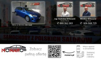 Kia Cee’d T-GDi 120KM • Bogata wersja • SALON POLSKA 2019 Serwis ASO • Gwarancja full