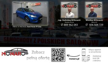 Ford Focus ST-Line + Park Assist • SALON POLSKA • Serwis ASO Ford • Gwarancja full