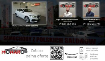 BMW 118 118d F40 2.0d 150KM • SALON POLSKA 2020 • Serwis ASO BMW • Gwarancja full