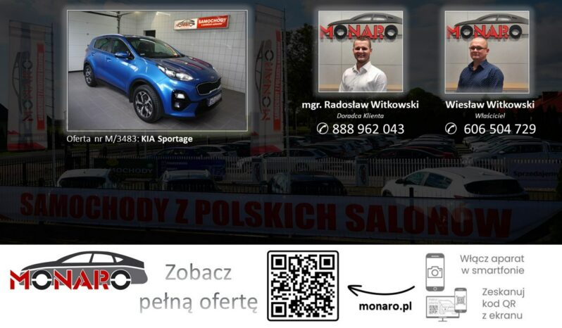 Kia Sportage 1.6 CRDi 136KM 7DCT Blue Flame • SALON POLSKA • Serwis ASO • Gwarancja full