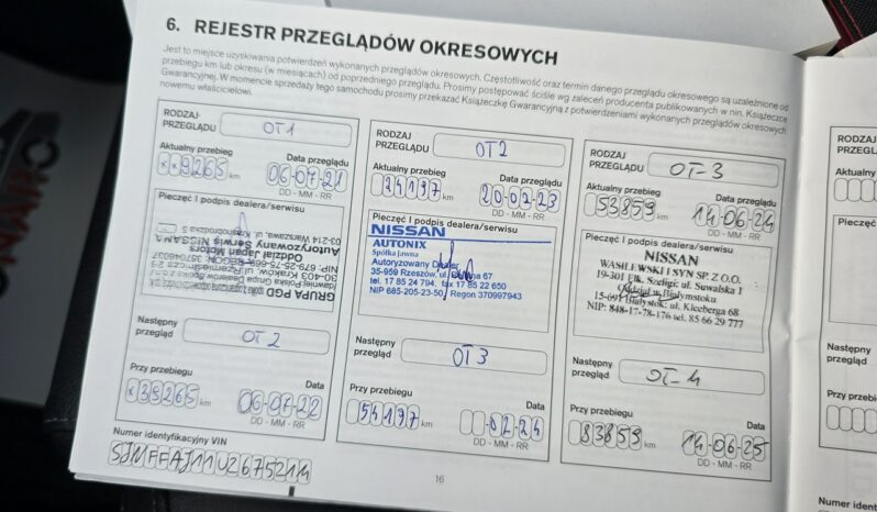 Nissan Qashqai TEKNA 1.3 DiG-T 140KM Salon PL 2020 Serwis ASO GWARANCJA 3 LATA FV 23% full