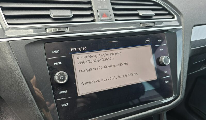 Volkswagen Tiguan 2.0 TDI 150KM DSG Salon Polska Serwis ASO GWARANCJA 3 LATA FV 23% full