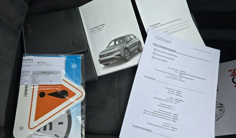 Volkswagen Tiguan 2.0 TDI 150KM DSG Salon Polska Serwis ASO GWARANCJA 3 LATA FV 23% full