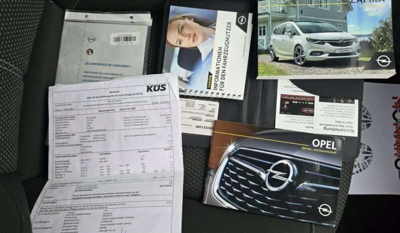Opel Zafira Tourer 1.6 CDTI 120KM GWARANCJA i RAPORT SelectCar+ full