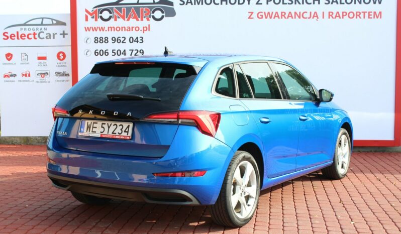 Škoda Scala STYLE Kolor Race Blue Salon Polska GWARANCJA i RAPORT SelectCar+ FV23% full