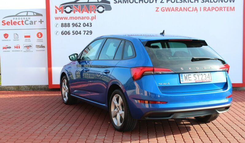 Škoda Scala STYLE Kolor Race Blue Salon Polska GWARANCJA i RAPORT SelectCar+ FV23% full