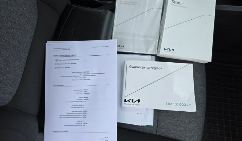 Kia Stonic 1.0 T-GDi Salon Polska Serwis ASO GWARANCJA i RAPORT SelectCar+ FV 23% full