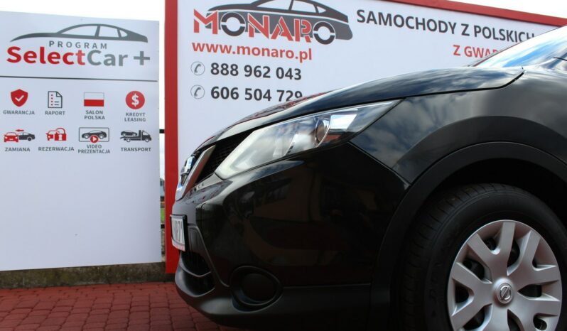 Nissan Qashqai Visia 1.5 dCi 110KM Salon Polska GWARANCJA i RAPORT SelectCar+ full