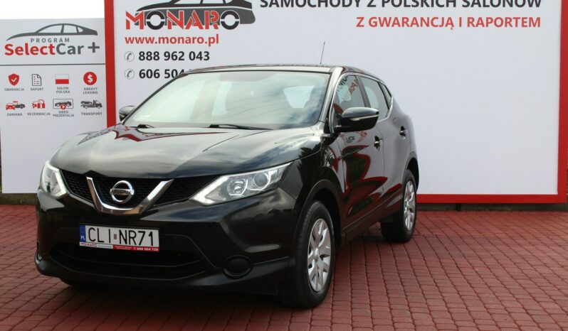 Nissan Qashqai Visia 1.5 dCi 110KM Salon Polska GWARANCJA i RAPORT SelectCar+ full