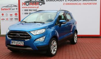 Ford EcoSport TITANIUM +Pakiet zimowy Salon PL GWARANCJA i RAPORT SelectCar+ FV 23% full