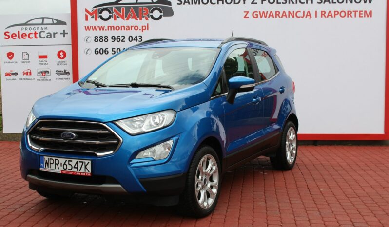 Ford EcoSport TITANIUM +Pakiet zimowy Salon PL GWARANCJA i RAPORT SelectCar+ FV 23% full