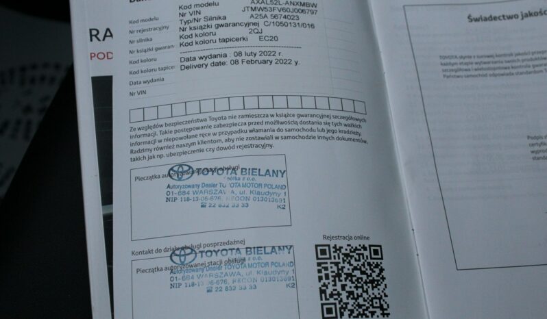 Toyota RAV-4 SELECTION 2.5 HYBRID Salon Polska GWARANCJA i RAPORT SelectCar+ FV 23% full