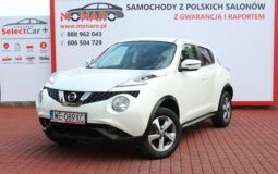 Nissan Juke ACENTA 1.6 Biała Perła Salon Polska GWARANCJA RAPORT SelectCar+ FV 23%