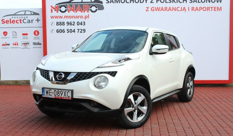 Nissan Juke ACENTA 1.6 Biała Perła Salon Polska GWARANCJA RAPORT SelectCar+ FV 23% full