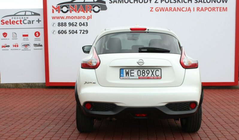 Nissan Juke ACENTA 1.6 Biała Perła Salon Polska GWARANCJA RAPORT SelectCar+ FV 23% full
