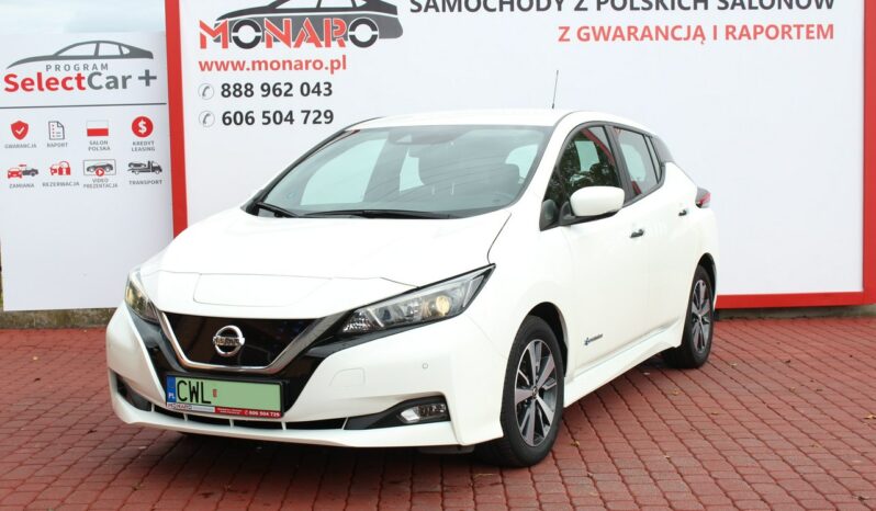 Nissan Leaf Napęd elektryczny 40 kWh Salon PL 1-właściciel RAPORT SelectCar+ FV23% full