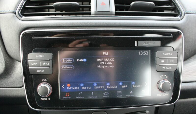 Nissan Leaf Napęd elektryczny 40 kWh Salon PL 1-właściciel RAPORT SelectCar+ FV23% full