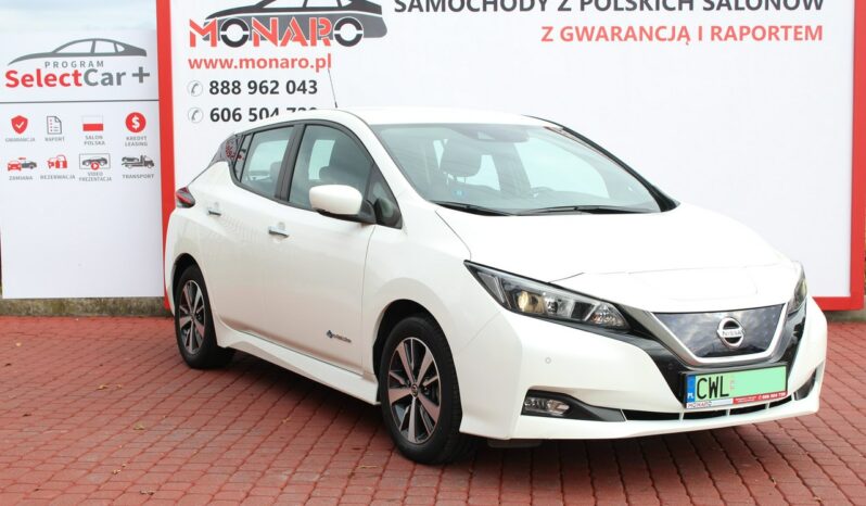 Nissan Leaf Napęd elektryczny 40 kWh Salon PL 1-właściciel RAPORT SelectCar+ FV23% full