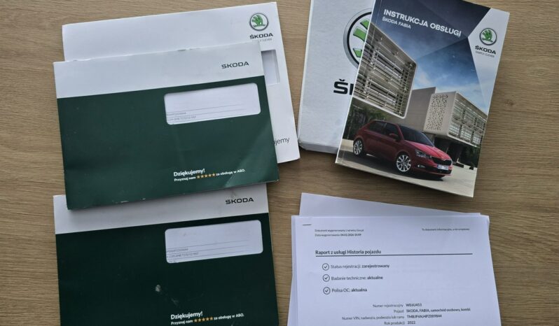 Škoda Fabia Ambition 1.0 TSI 95KM Salon Polska 2022 Zamiana Finansowanie FV 23% full