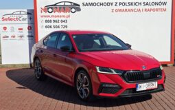 Škoda Octavia RS Challenge +Pakiety 2.0 TSI 245KM DSG Salon PL Finansowanie FV 23%