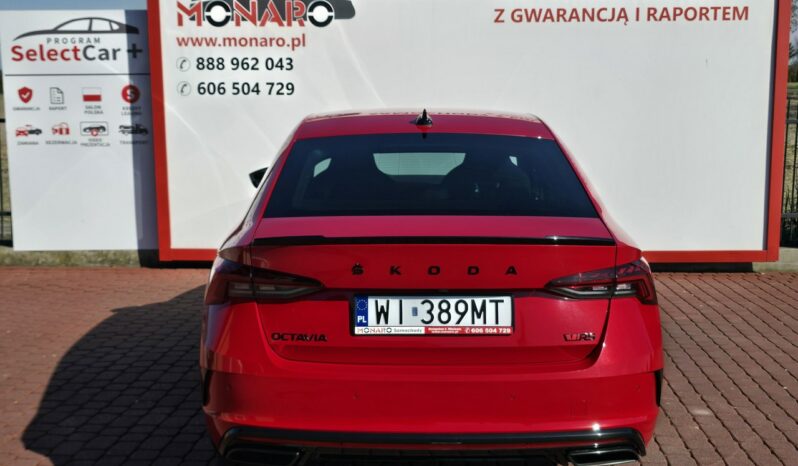 Škoda Octavia RS Challenge +Pakiety 2.0 TSI 245KM DSG Salon PL Finansowanie FV 23% full