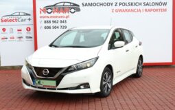 Nissan Leaf Elektryk 40 kWh Salon Polska 1-właściciel Zamiana Finansowanie FV 23%