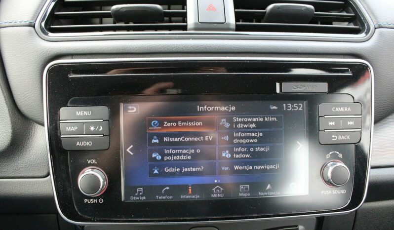 Nissan Leaf Elektryk 40 kWh Salon Polska 1-właściciel Zamiana Finansowanie FV 23% full