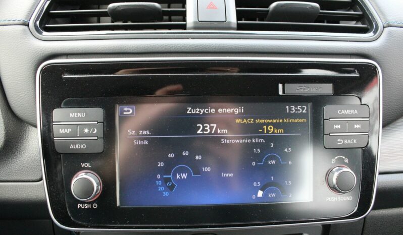 Nissan Leaf Elektryk 40 kWh Salon Polska 1-właściciel Zamiana Finansowanie FV 23% full