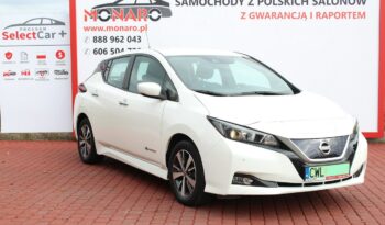 Nissan Leaf Elektryk 40 kWh Salon Polska 1-właściciel Zamiana Finansowanie FV 23% full