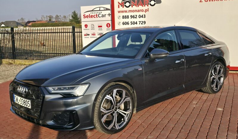 Audi A6 S-LINE 45 TFSI Quattro S-Tronic Pakiety Salon Polska Jak nowa 9.000 km full