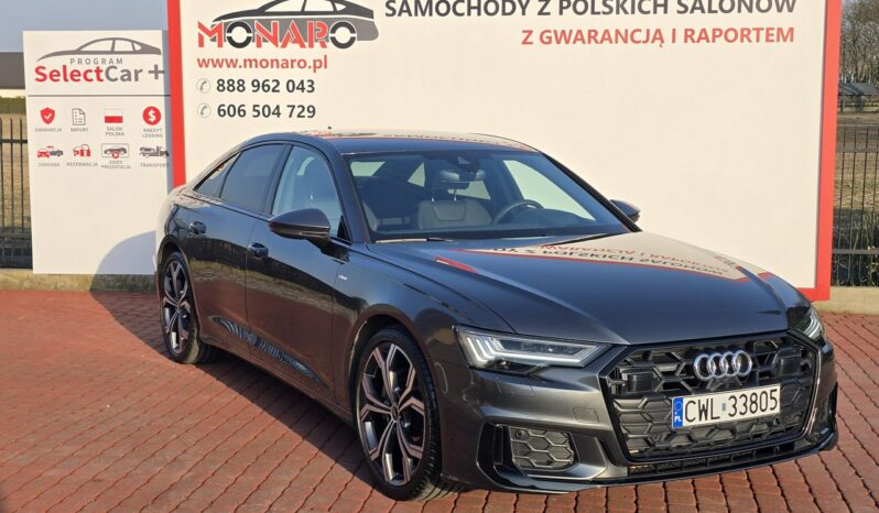 Audi A6 S-LINE 45 TFSI Quattro S-Tronic Pakiety Salon Polska Jak nowa 9.000 km full