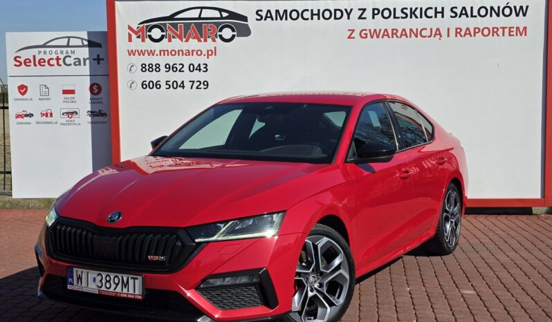 Škoda Octavia RS Challenge +Pakiety 2.0 TSI 245KM DSG Salon PL Finansowanie FV 23% full