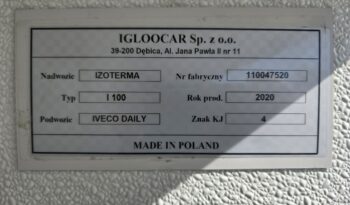 Iveco Daily 35S16H3 IGLOOCAR 3.0 HPI 160KM Izoterma Salon Polska Faktura VAT 23% full