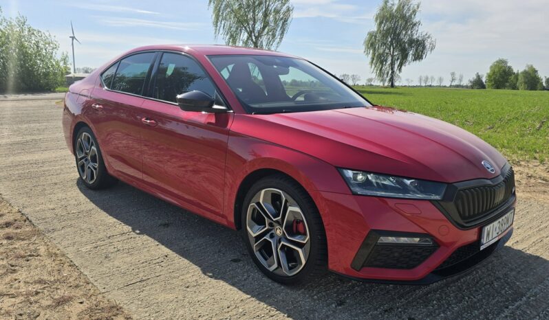 Škoda Octavia RS Challenge Selection 2.0 TSI 245KM DSG Salon Polska, Czerwień Velvet full