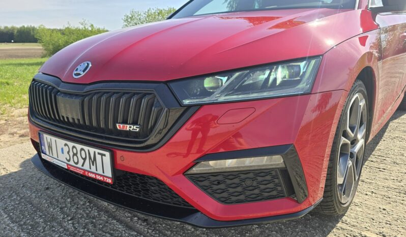 Škoda Octavia RS Challenge Selection 2.0 TSI 245KM DSG Salon Polska, Czerwień Velvet full