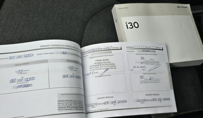 Hyundai i30 COMFORT 1.5 DPI 110KM Salon Polska, Tylko 19.000 km! Możliwa zamiana full