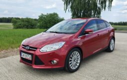 Ford Focus TITANIUM 1.6 Benzyna 150KM Salon Polska Serwis ASO Drugi komplet kół!