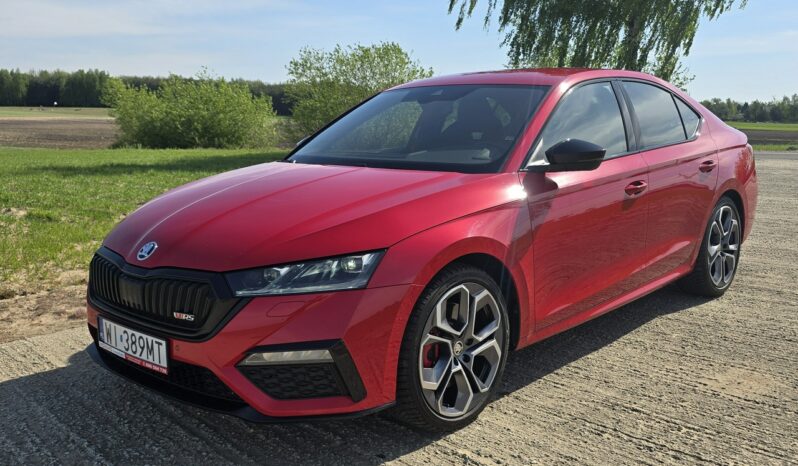 Škoda Octavia RS Challenge Selection 2.0 TSI 245KM DSG Salon Polska, Czerwień Velvet full