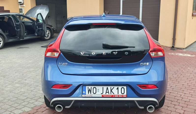 Volvo V40 R-DESIGN 2.0 D2 120KM Harman Kardon Serwisowany, zadbany stan! full