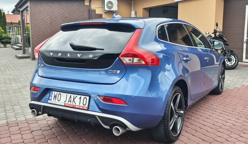 Volvo V40 R-DESIGN 2.0 D2 120KM Harman Kardon Serwisowany, zadbany stan! full