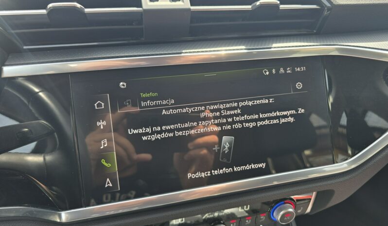 Audi Q3 S-Tronic 35 TFSI 150KM Advanced Salon Polska Gwarancja do 3 lat! full