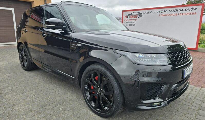 Land Rover Range Rover Sport S Dynamic Stealth 3.0 D HSE Meridian Salon Polska Gwarancja do 3 lat! full