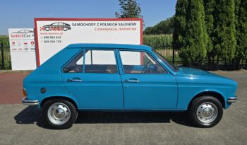Peugeot 104 Wersja GL Pojazd Zabytkowy 1977 Żółte tablice Stan kolekcjonerski full